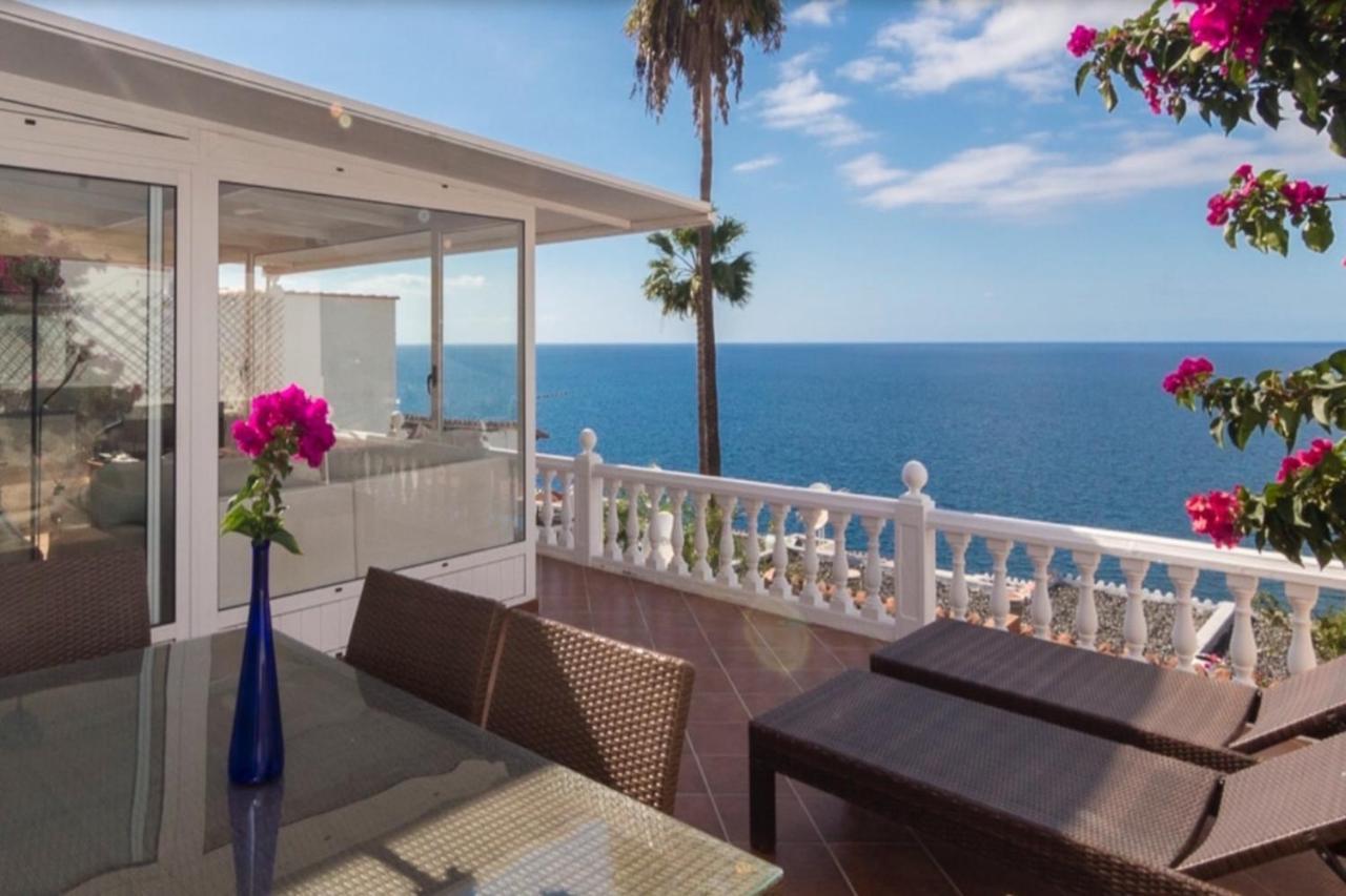 Villa Sunset Balcony With Ocean Views Mogán Esterno foto